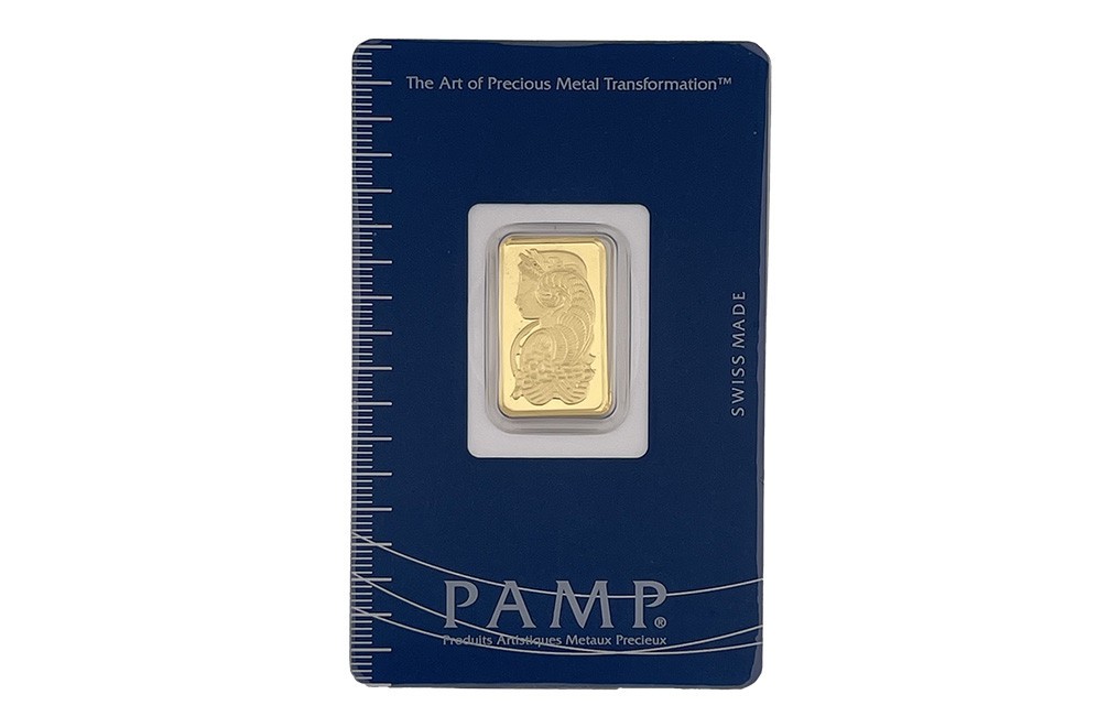 2.5 Gram Gold Bullion Bar ~ Pamp Suisse ~
