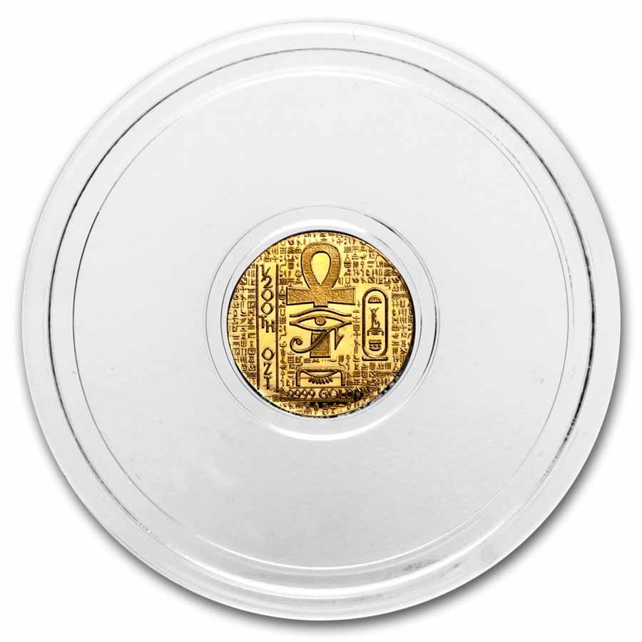 1/200 oz Gold Round: Egyptian Scarab – MPM