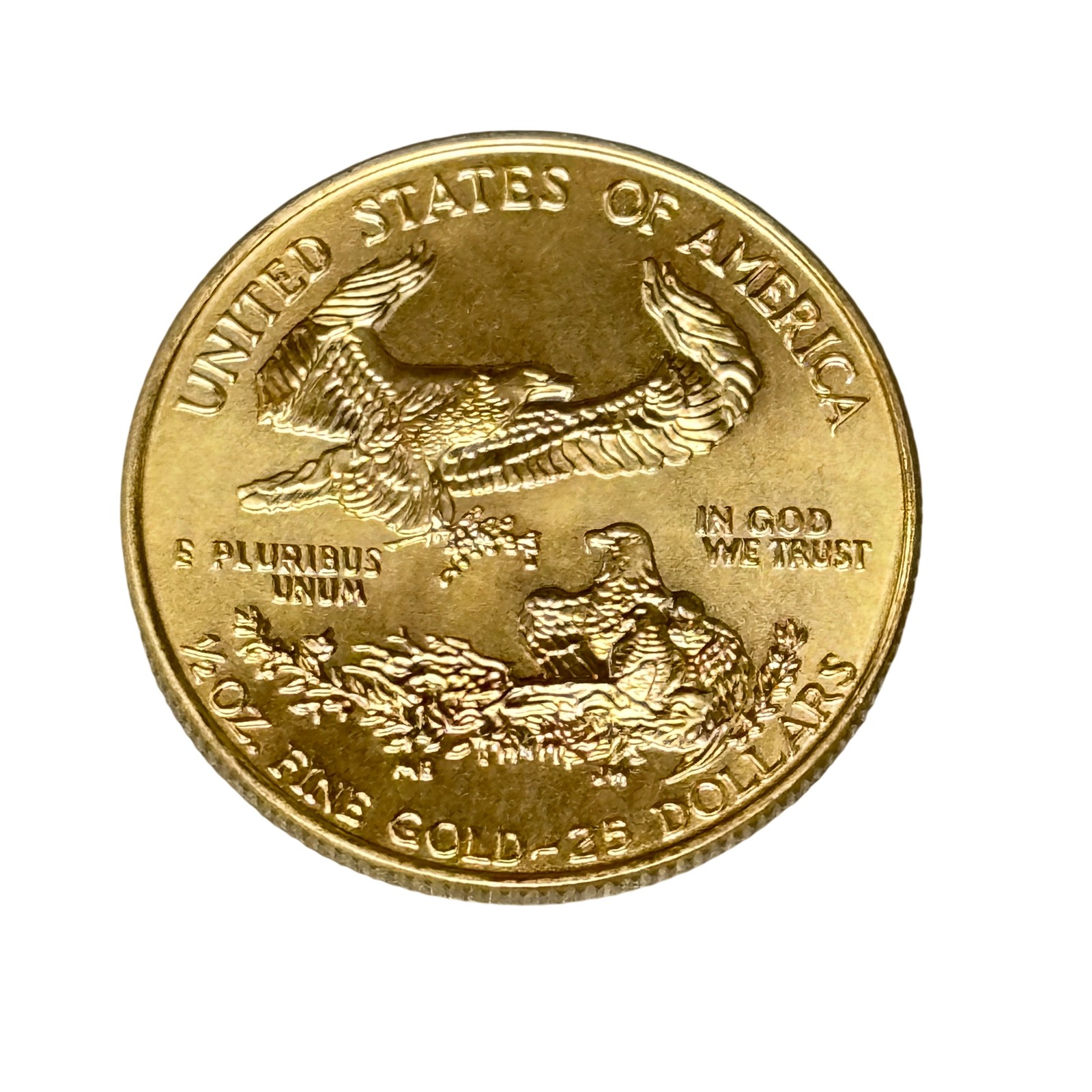 1999 1/2 Ounce Fine Gold 25 Karat American Eagle Coin – 25 Dollars – 8019