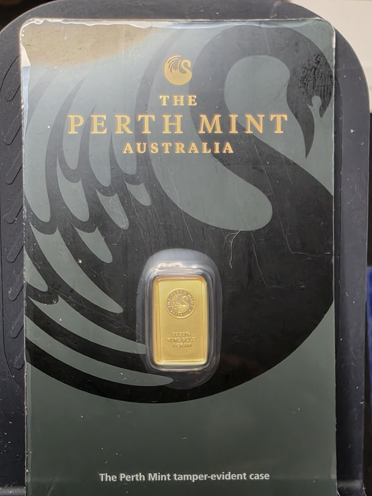 The Perth Mint Australia 1g Gold Bullion Bar 99.99% Pure 999.9 Fine Gold