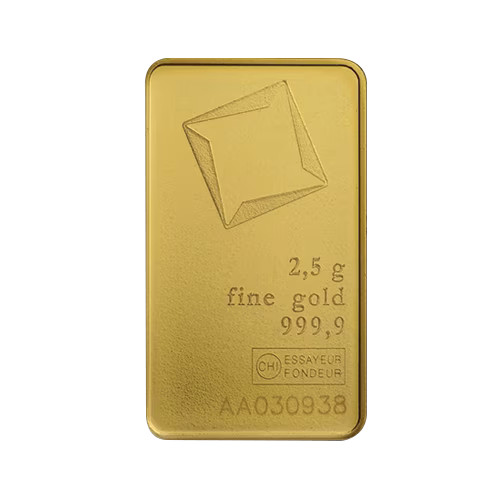 Gold Bar Valcambi – 2.5 Gram