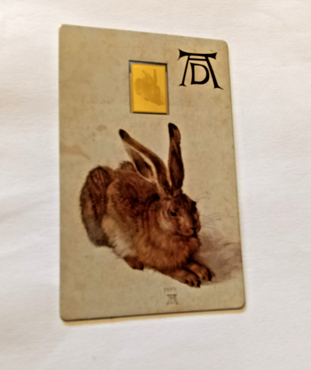 YOUNG HARE BY ALBRECHT DUER 1/1000th OZ GOLD COIN BAR DIRECT FROM PRIMUS MINT