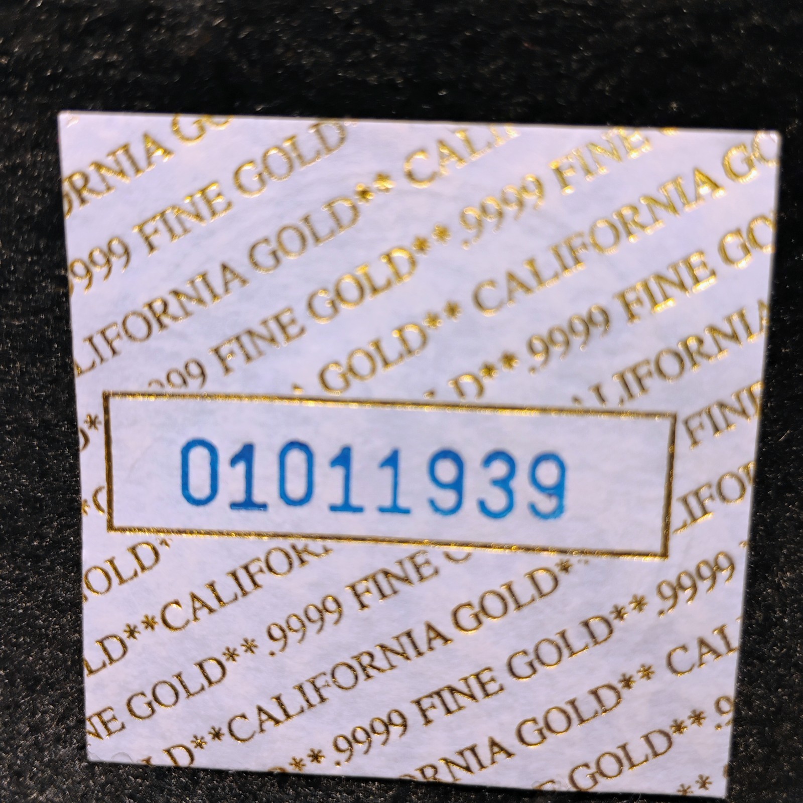 1991 ~ THE GREAT SEAL OF THE STATE OS CALIFORNIA ~ 1/10oz .9999 GOLD ROUND