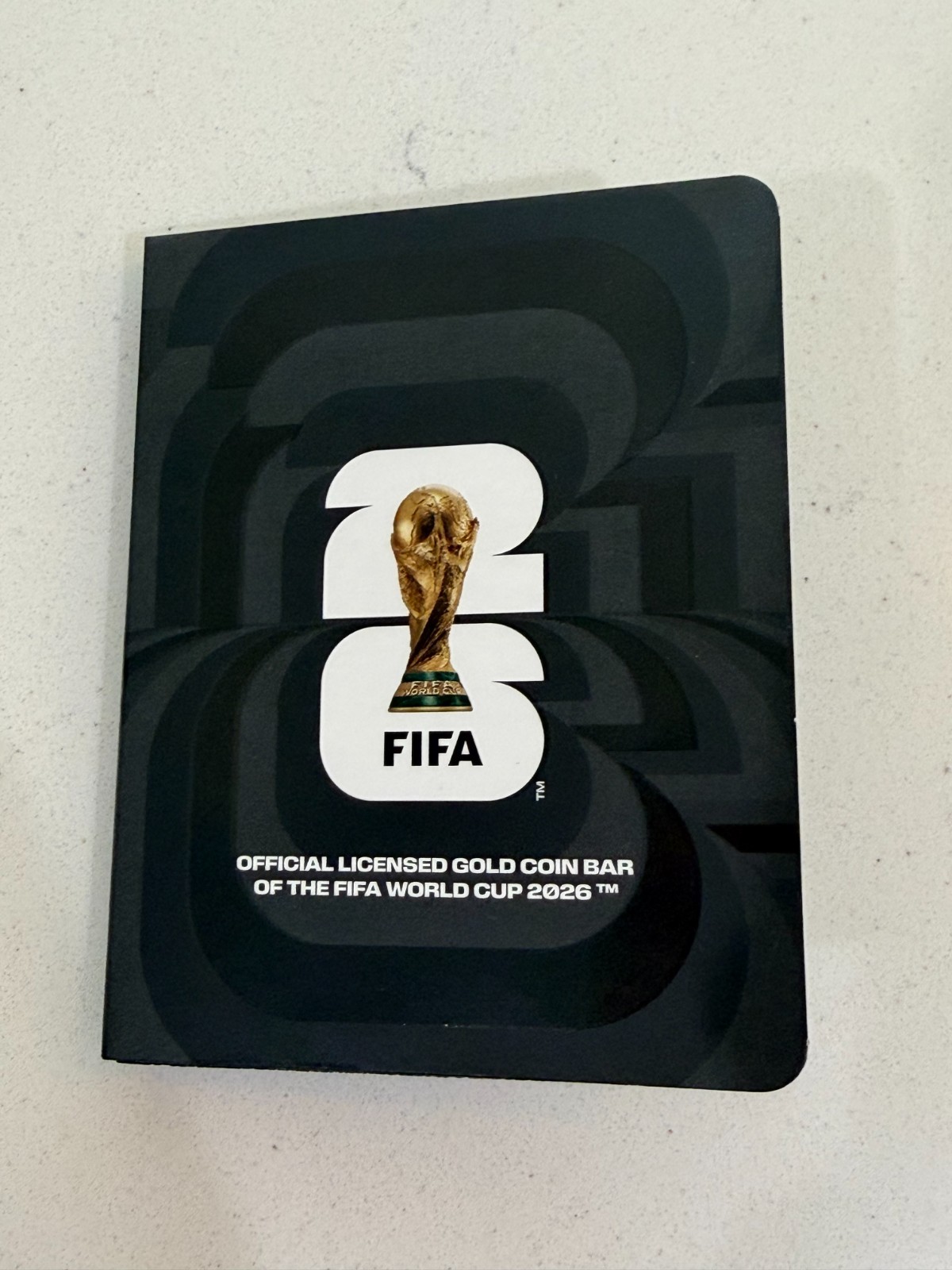 FIFA World Cup 2026 Certified 999.9 Fine 1/200 Oz Gold Bar “LIMITED MINTAGE”