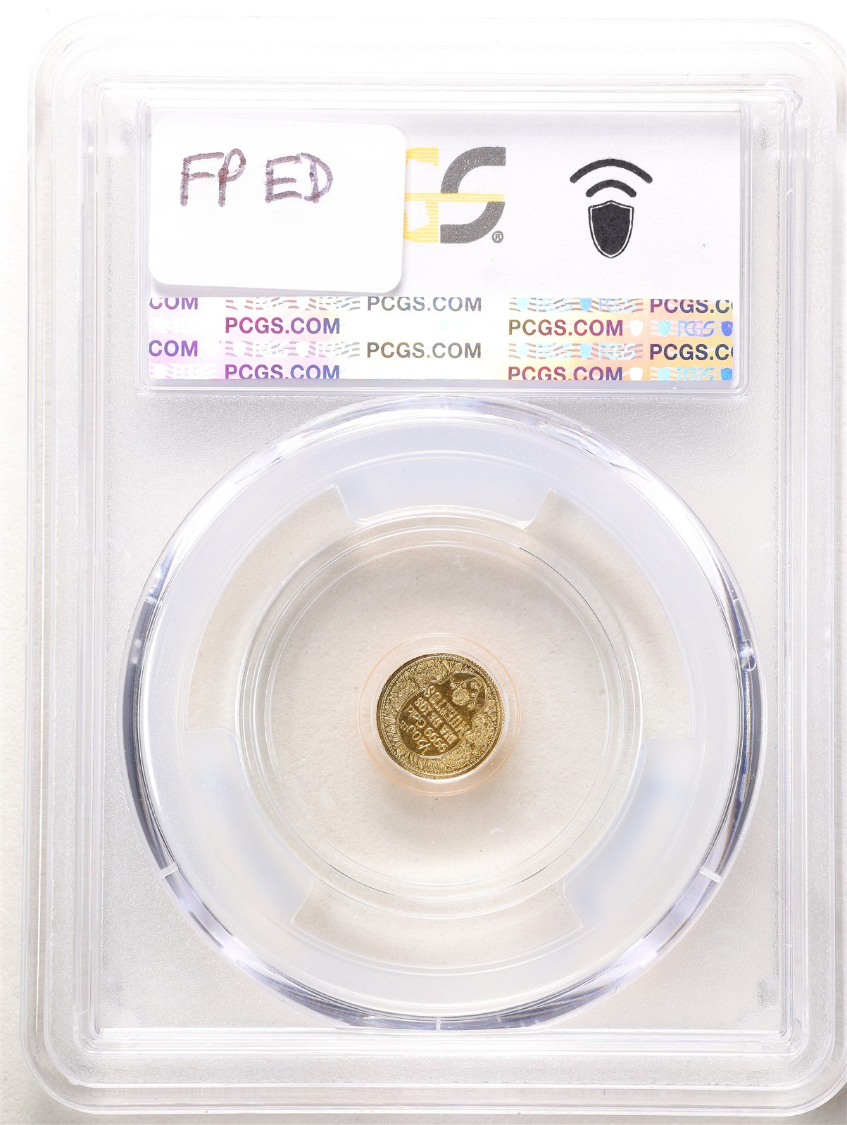 1/200oz .9999 Gold Day of the Dead Rose Skull MS69 PCGS 58354244