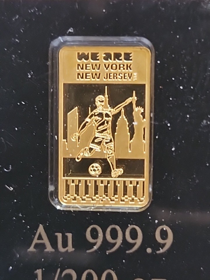 Gold Bar Collection-New York 1/200 Au FIFA 2026