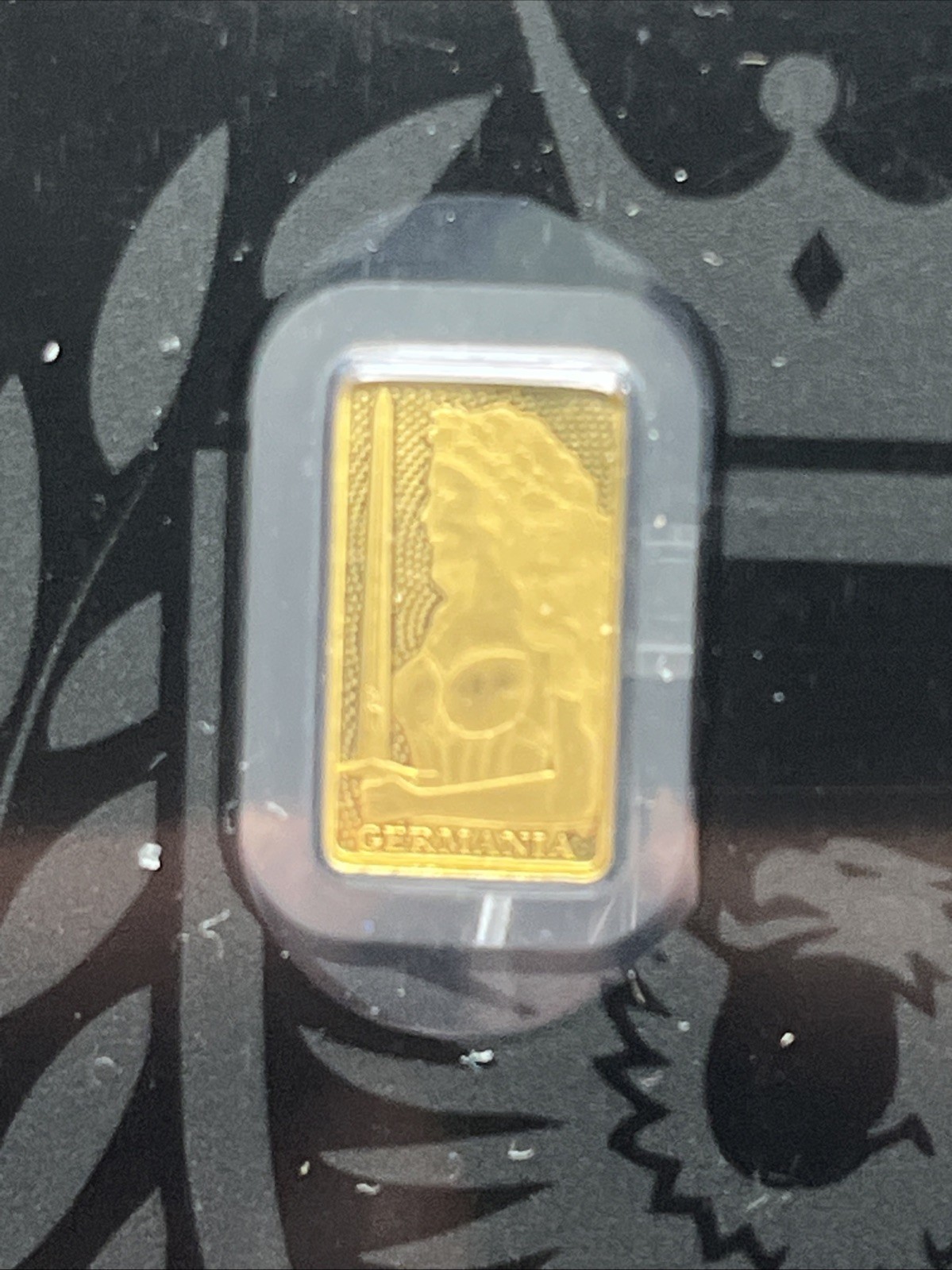 1/100 Oz Gold Bar – Germania Mint – Proof – 999.9 Fine