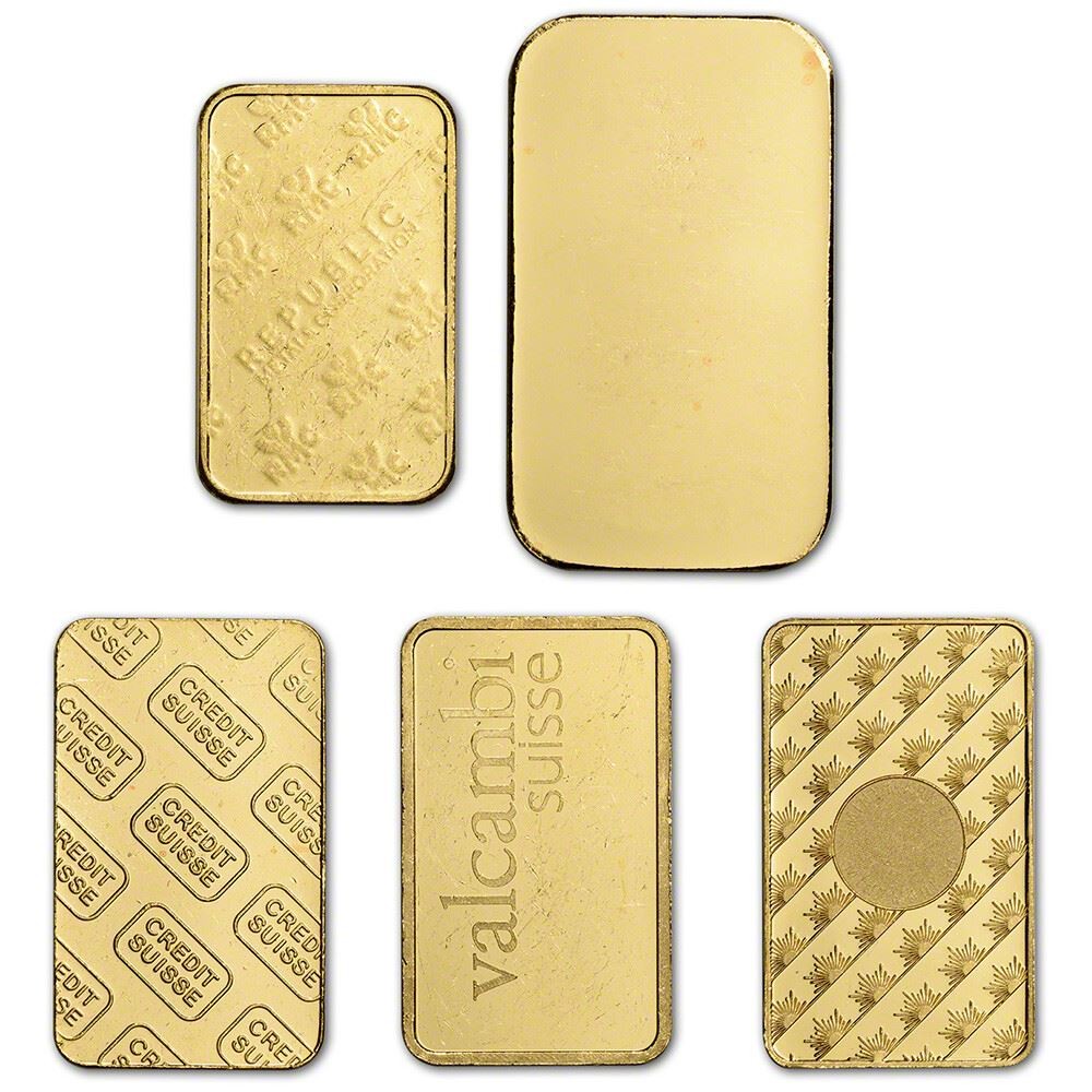 10 gram Gold Bar – Random Brand – Secondary Market – 999.9 Fine