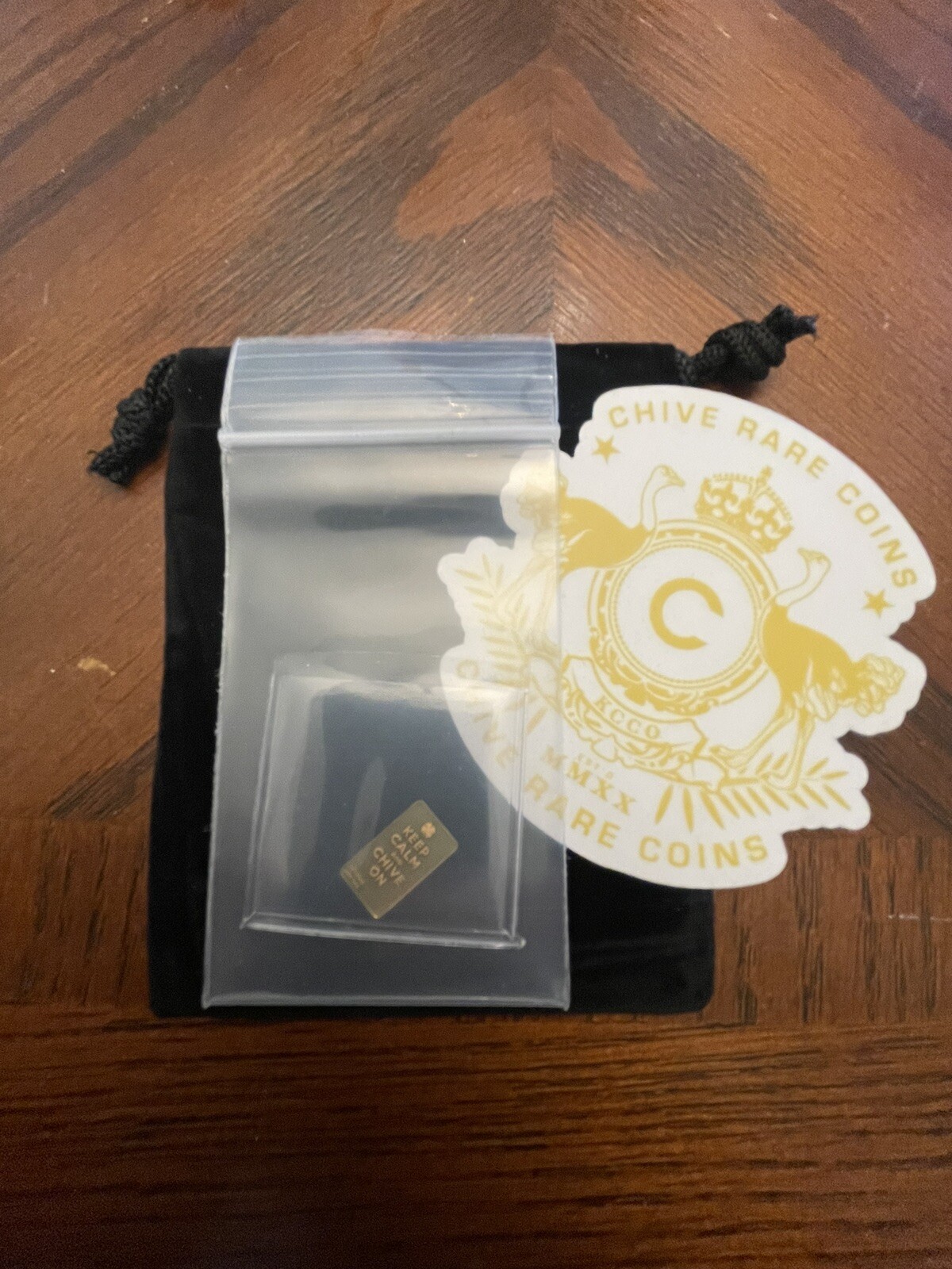 The CHIVE | Shamrock Gold Bar | 1/100th Oz Gold Bar | SOLD OUT