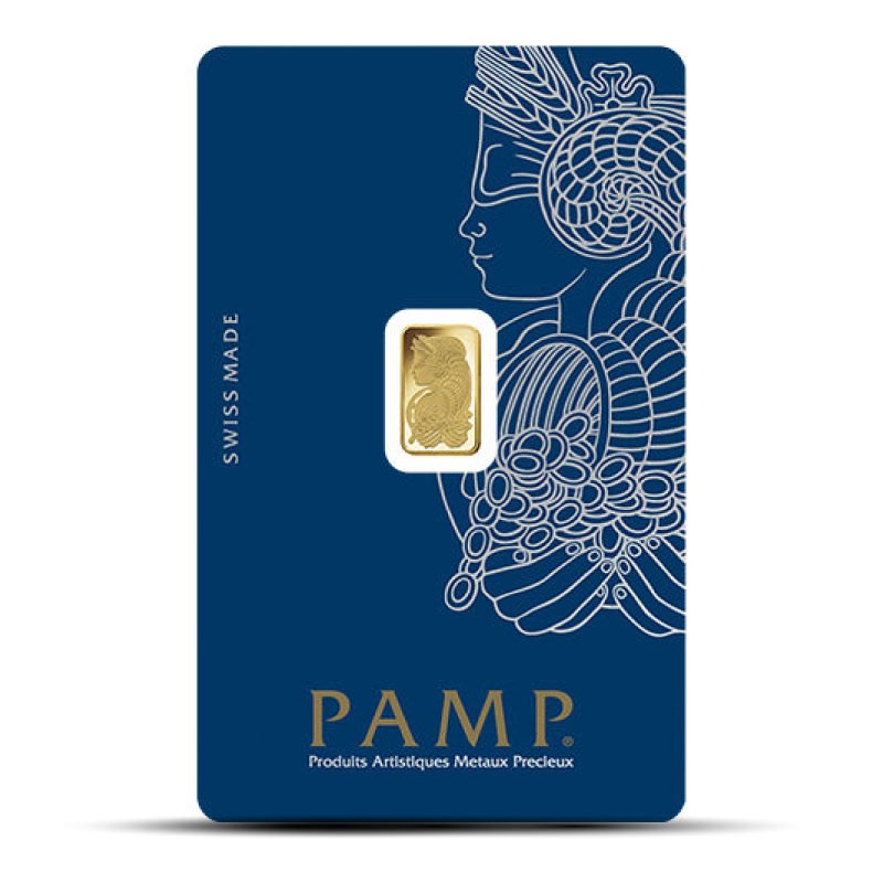 Gold 1 Gram Bar PAMP Fortuna