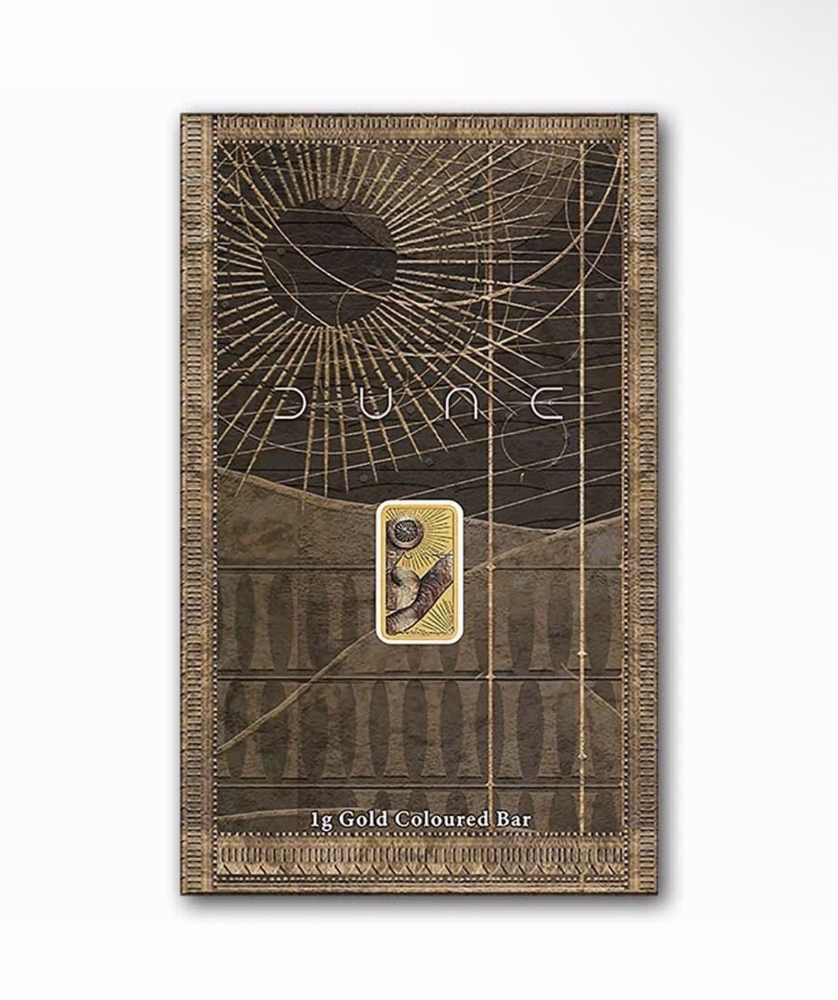 2026 Dune The Perth Mint 1 Gram 9999 Colorized Gold Bar In Mint Assay 3000 Made