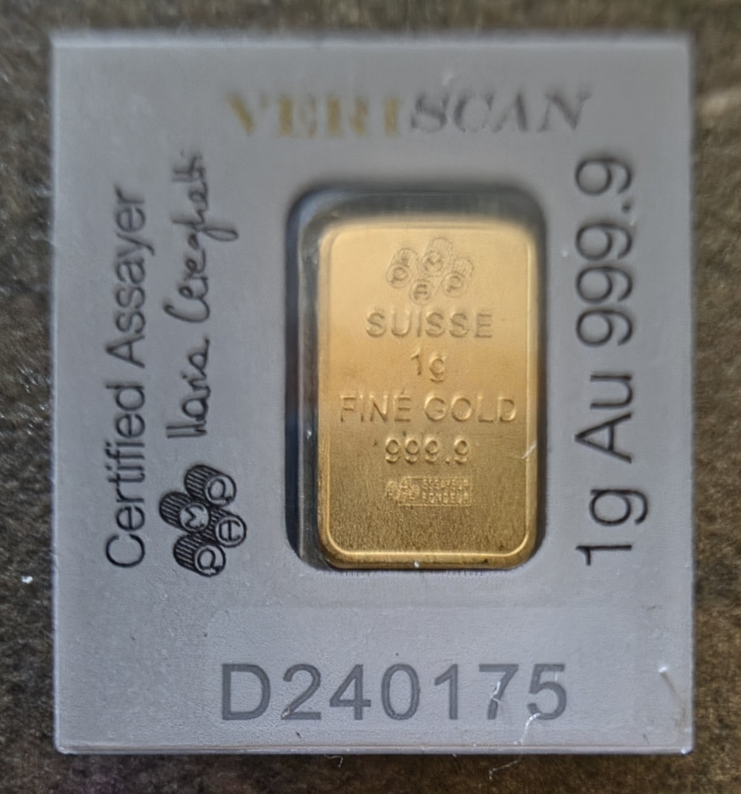 1 gram Gold Bar – PAMP Suisse Fortuna Bar Sealed – Gold Lot