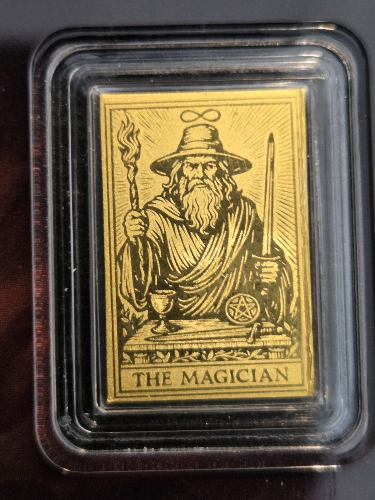 2026 Liberia The Magician 1/1000oz 9999 Pure GOLD Coin in Themed Card
