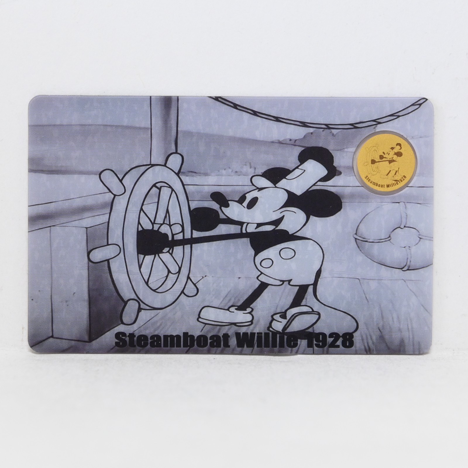 2026 Steamboat Willie 1928 Mickey Mouse 1/2000-oz .9999 Gold in Card Cert #1061