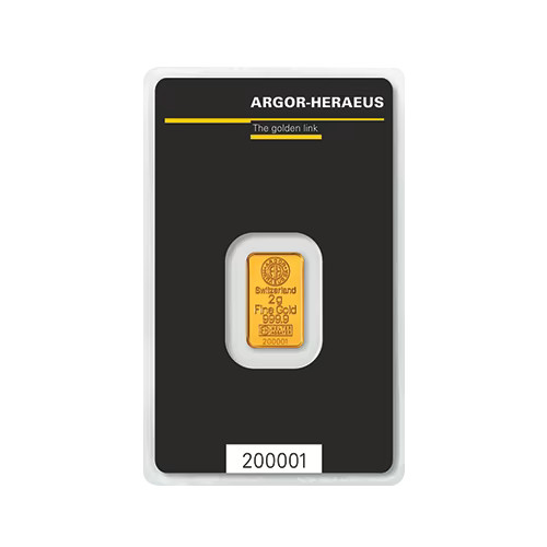Gold Argor-Heraeus KineBar – 2 Gram