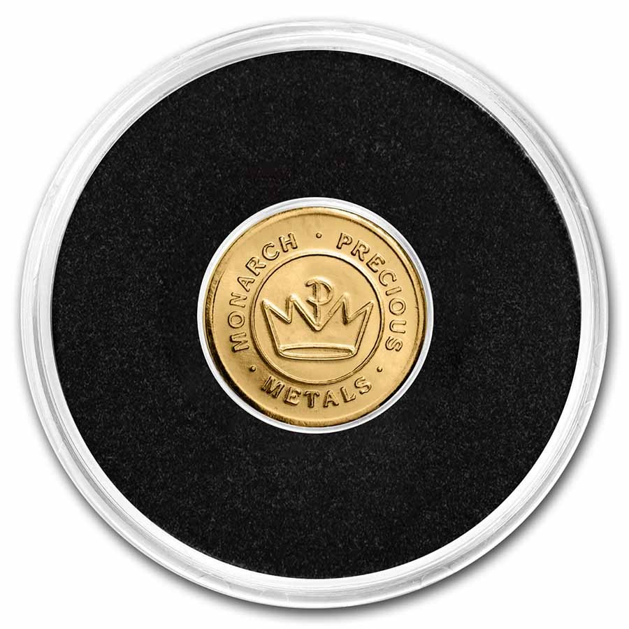 1 gram Gold Round – Ship at Sea
