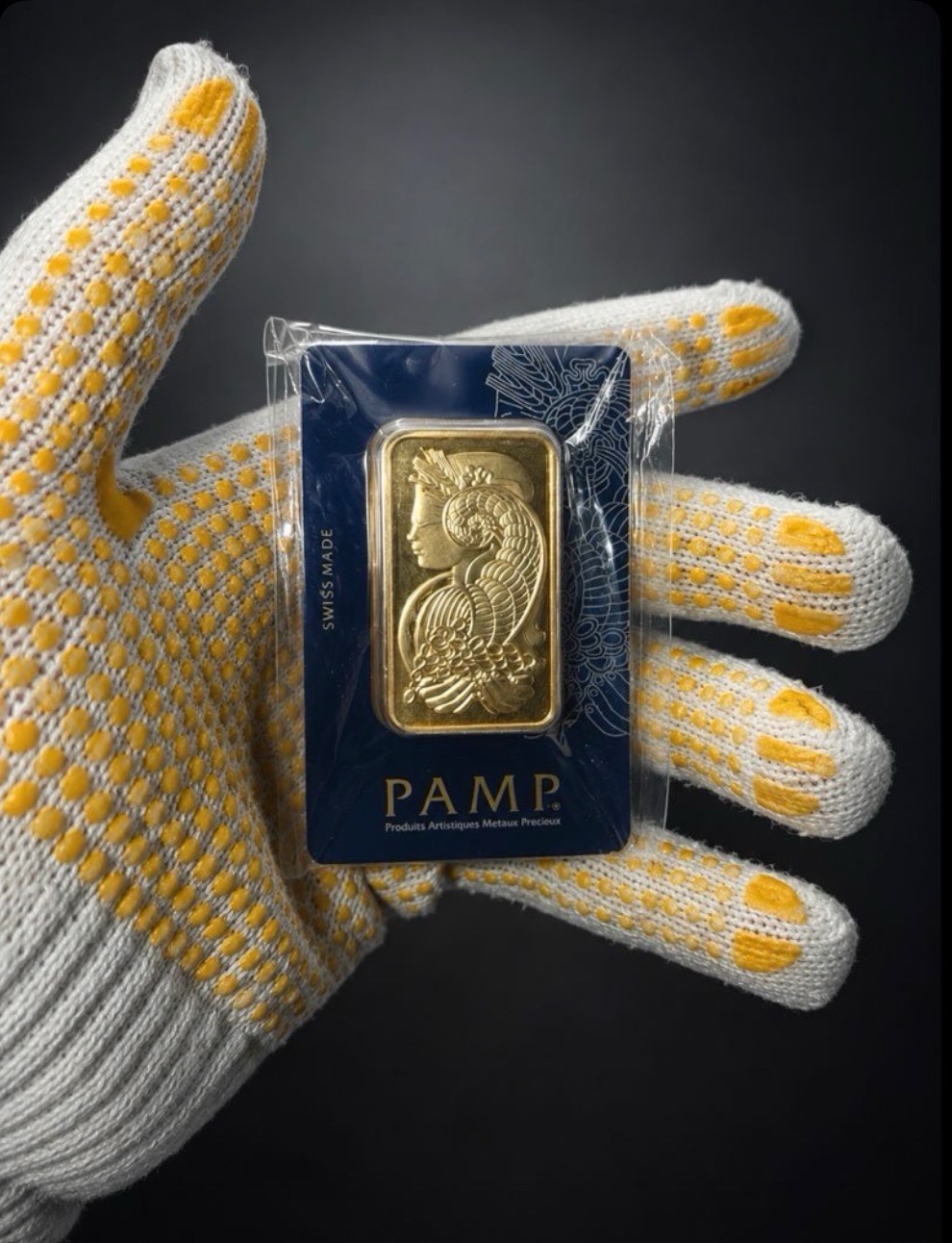 PAMP Mint 100 grams Gold Bullion Bar Sealed in Assay Card – Gold Bar