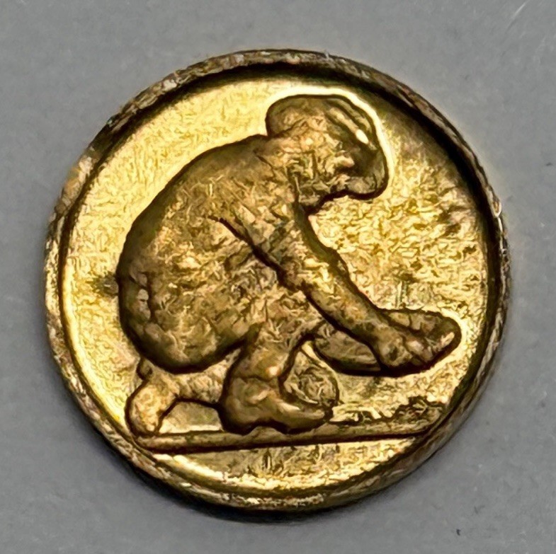 Gold Prospector Coin .9999 Fine 1/2 Gram