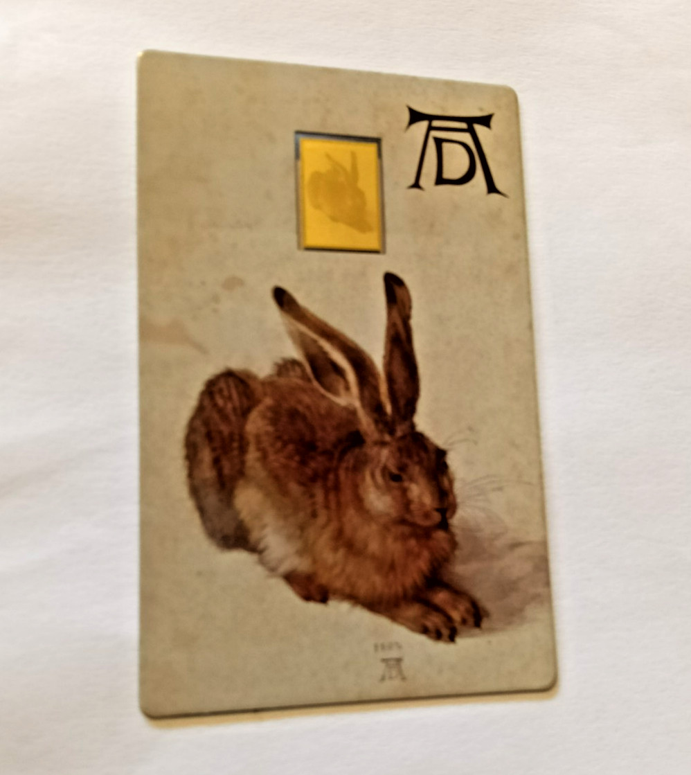 YOUNG HARE BY ALBRECHT DUER 1/1000th OZ GOLD COIN BAR DIRECT FROM PRIMUS MINT