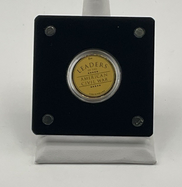 1/1000 OZ .999 GOLD AMERICAN MINT LEADERS OF CIVIL WAR GEORGE G MEADE