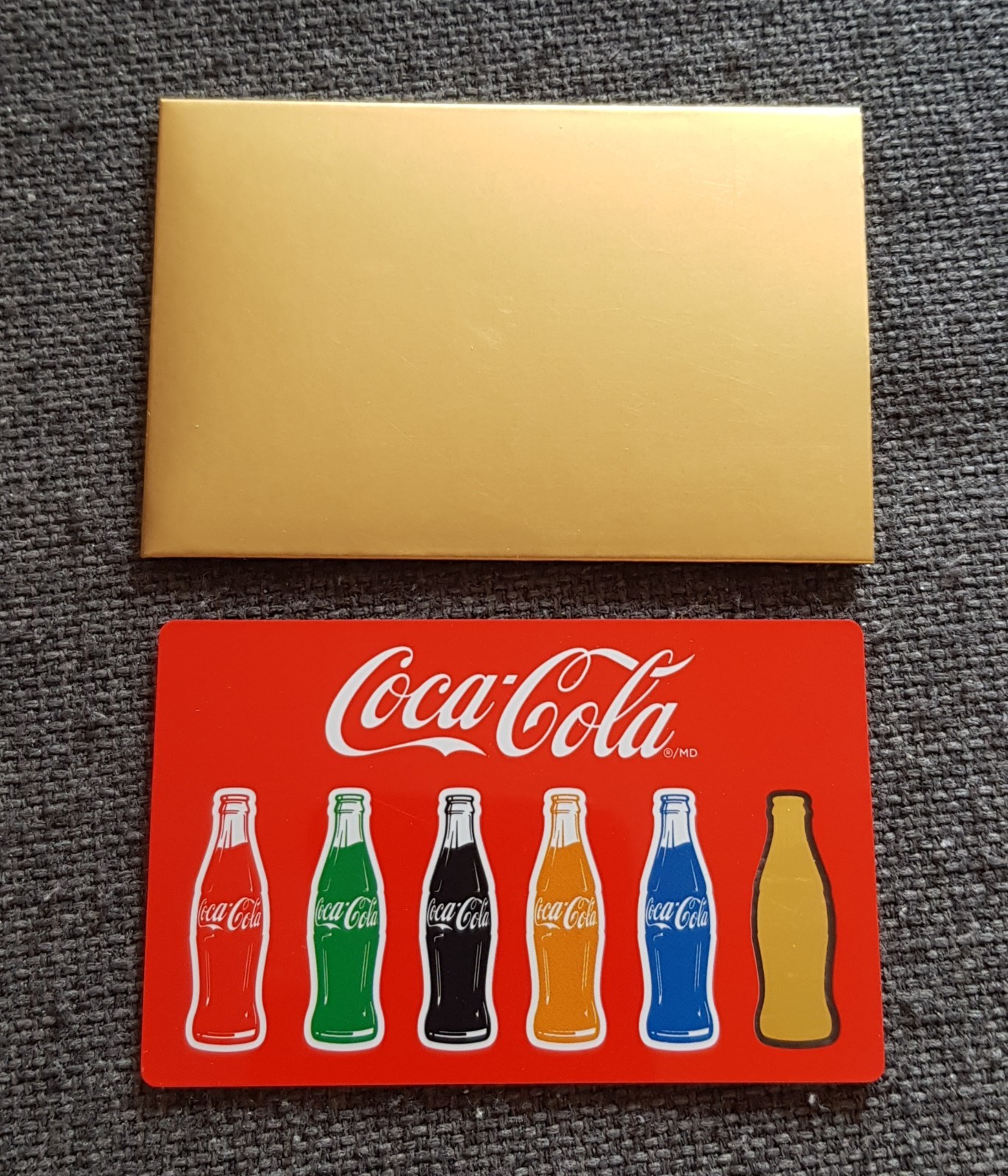 1/1000 24ct Gold Coca Cola Bar (Fractional)