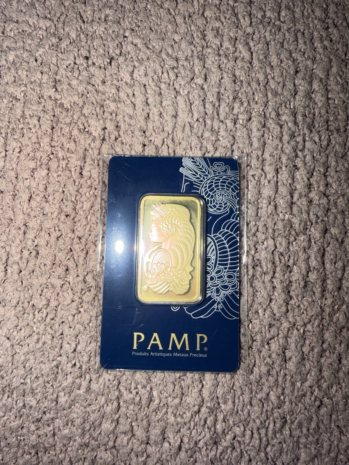 PAMP Suisse Gold Bar 1 oz Fine Gold Bullion – 1 oz Precious Metal Content