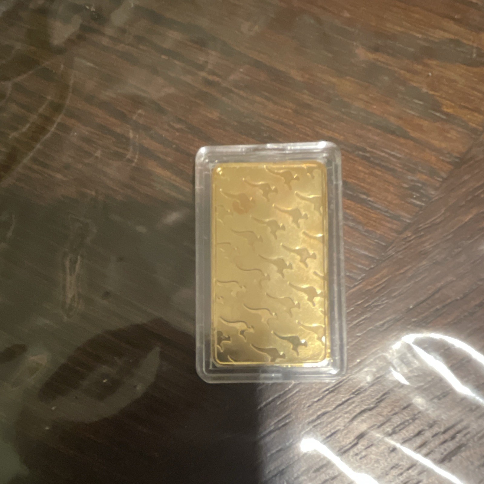 The Perth Mint 1 oz Gold Bar 0.9999 Fine Pure Gold Bullion in protection Case