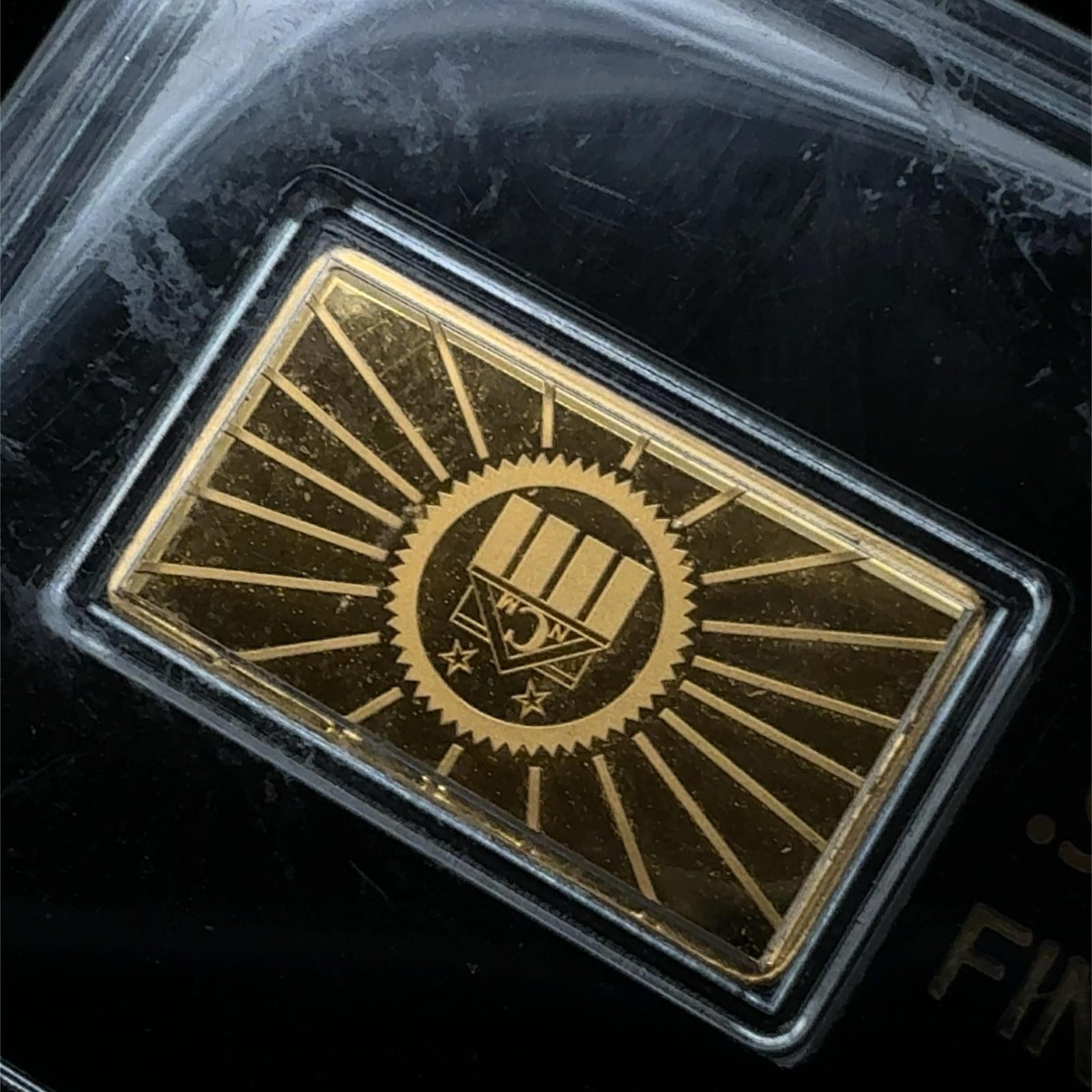 1/100th Oz National Collector’s Mint .9999 Fine Gold Bar US Treasury, 2 Avail.