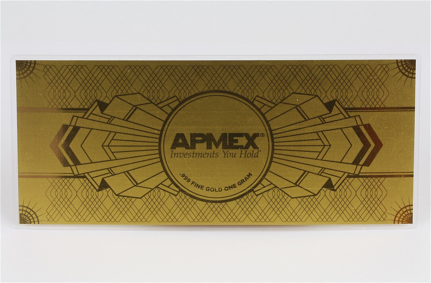 2022 APMEX Limited Edition Happy Holidays 1 gram .999 Fine Gold Foil Note