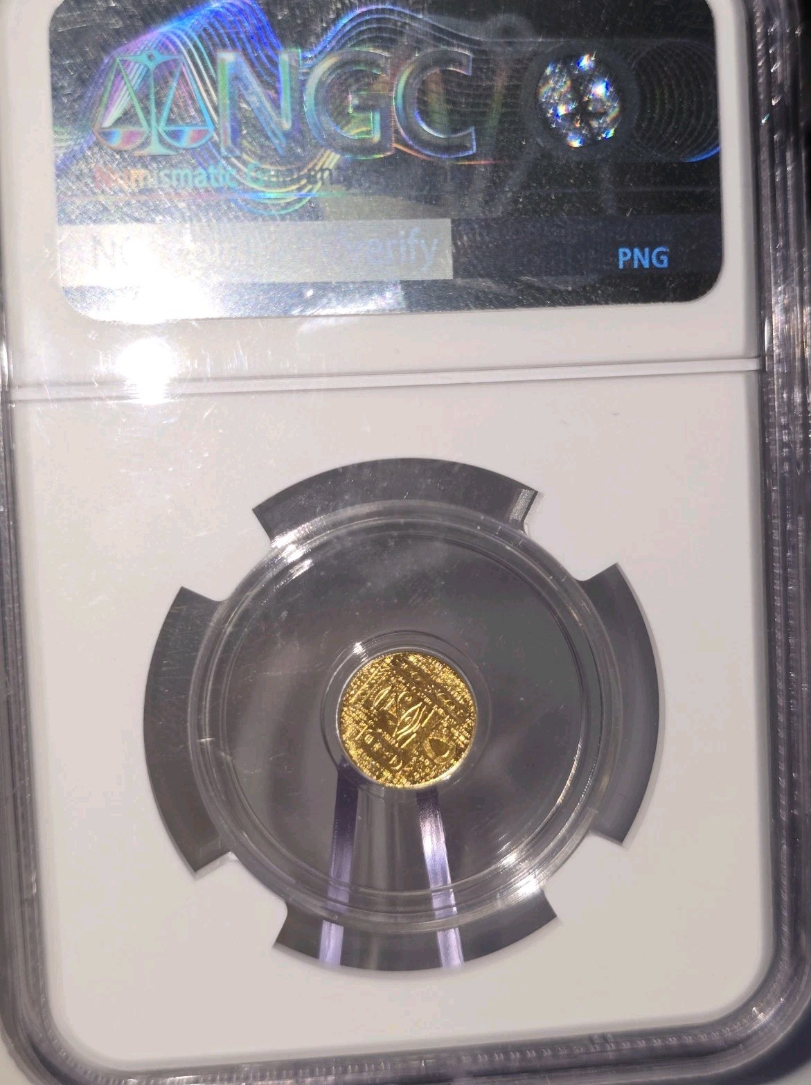 1/200th .999 Gold Eqyptian King Tut Ms70 Private Issue Ngc