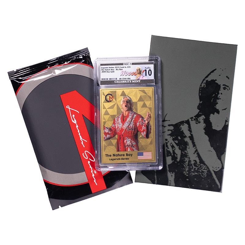 CM Ric Flair 2023 0.5g Solid Gold Legal Tender Trading Coin NGCX