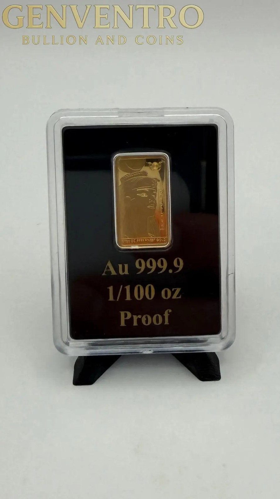 2025 Solomon Islands Ancient Egypt Cleopatra 1/100 oz Gold Bar