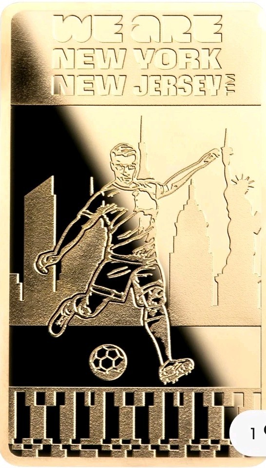 Gold Bar Collection-New York 1/200 Au FIFA 2026
