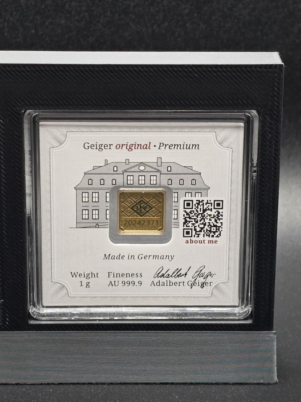 🔥Geiger 1g Gold Bar Set with Display. USA, Canada, Mexico, 5000 Limited Edition