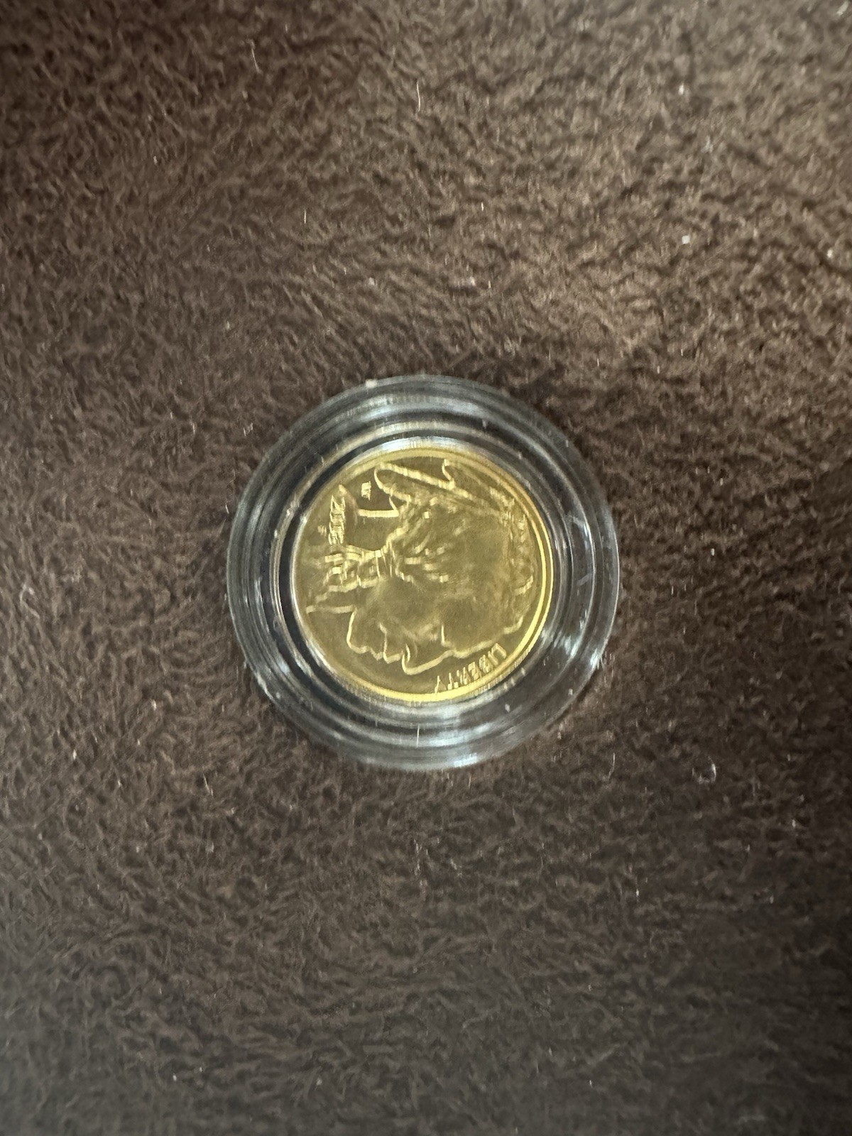 1/10TH OUNCE GOLD BUFFALO OGP NO PAPERS 2008
