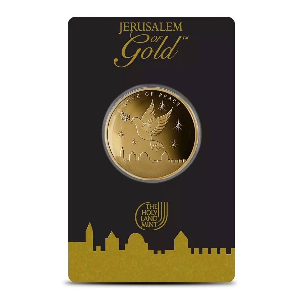 1/2 oz The Holy Land Mint Gold Round (New w/ Assay)
