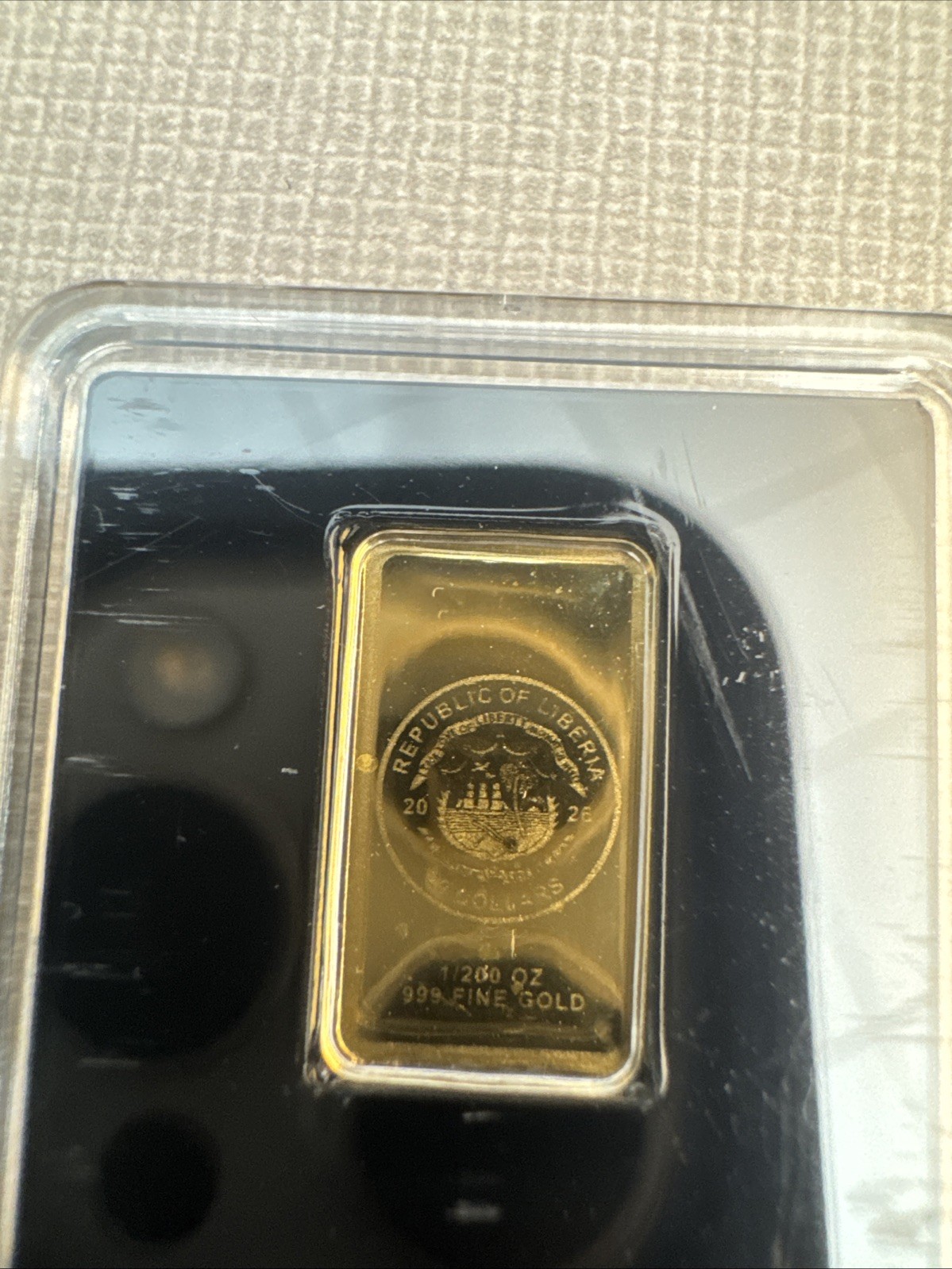 2026 Liberia Dragon Skull Proof 1/200 oz Gold Coin (999 Mintage)