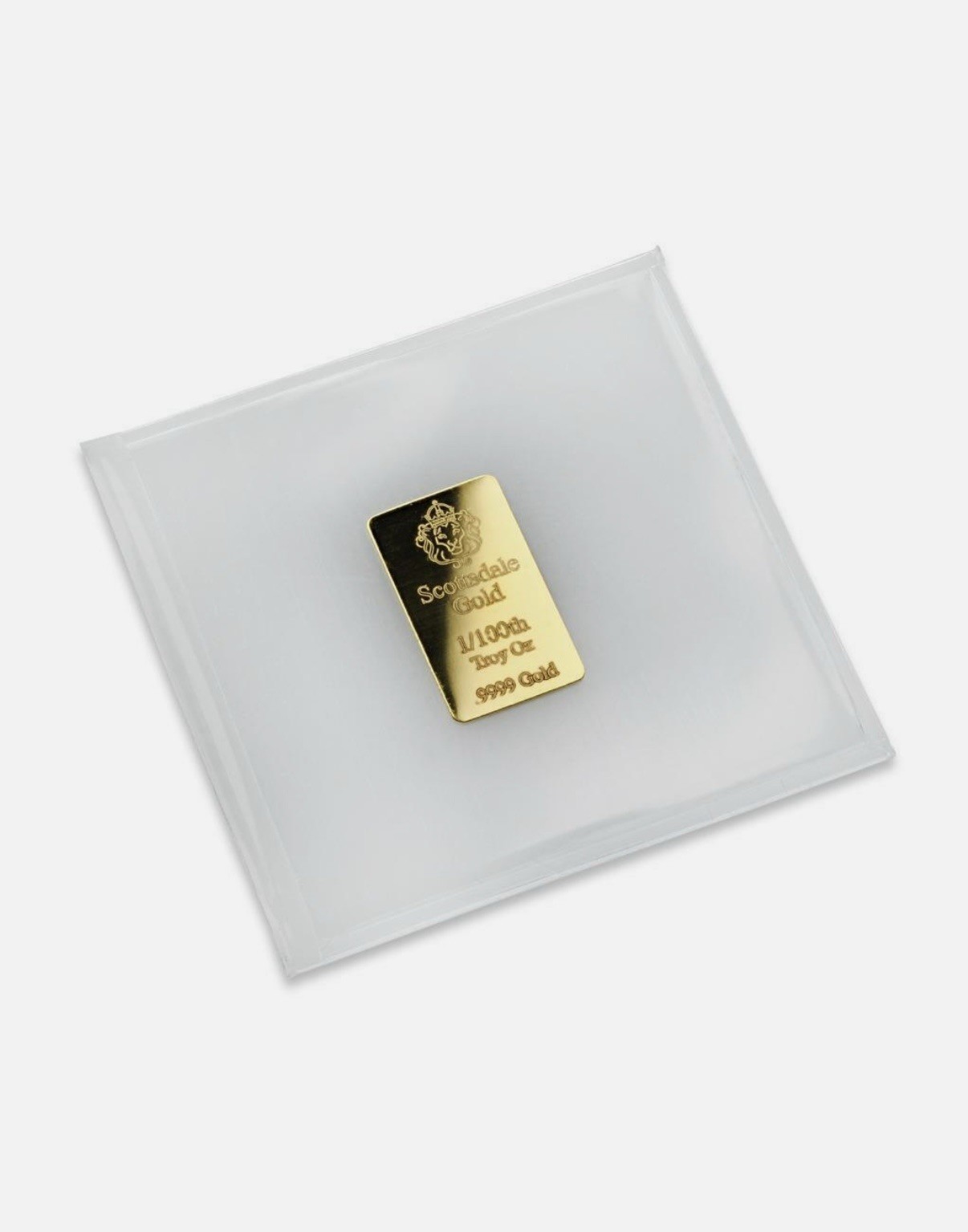 1/100 oz .9999 Gold Bar by Scottsdale Mint – Fractional Gold Bullion #A504