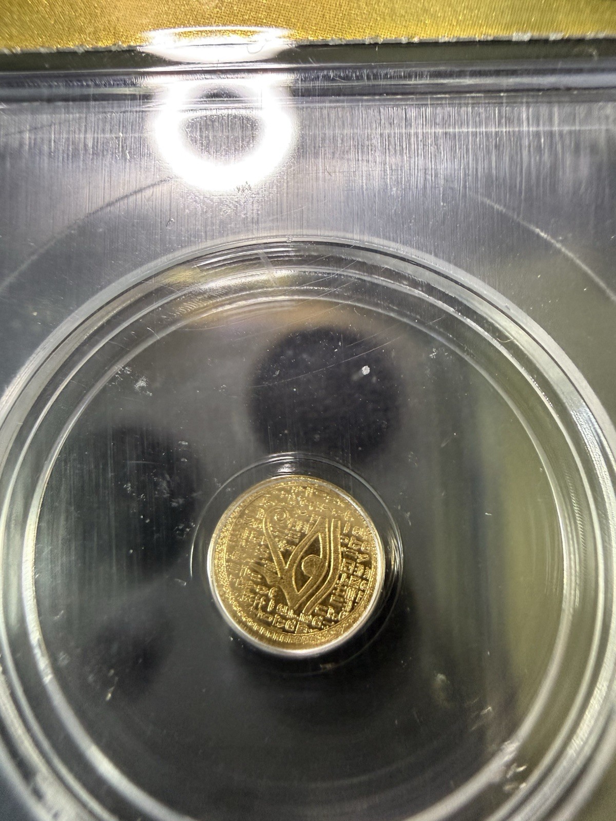 Lot of 4 ICG-MS70 Gold Round “Eye Of Ra” ND Slabbed Coin