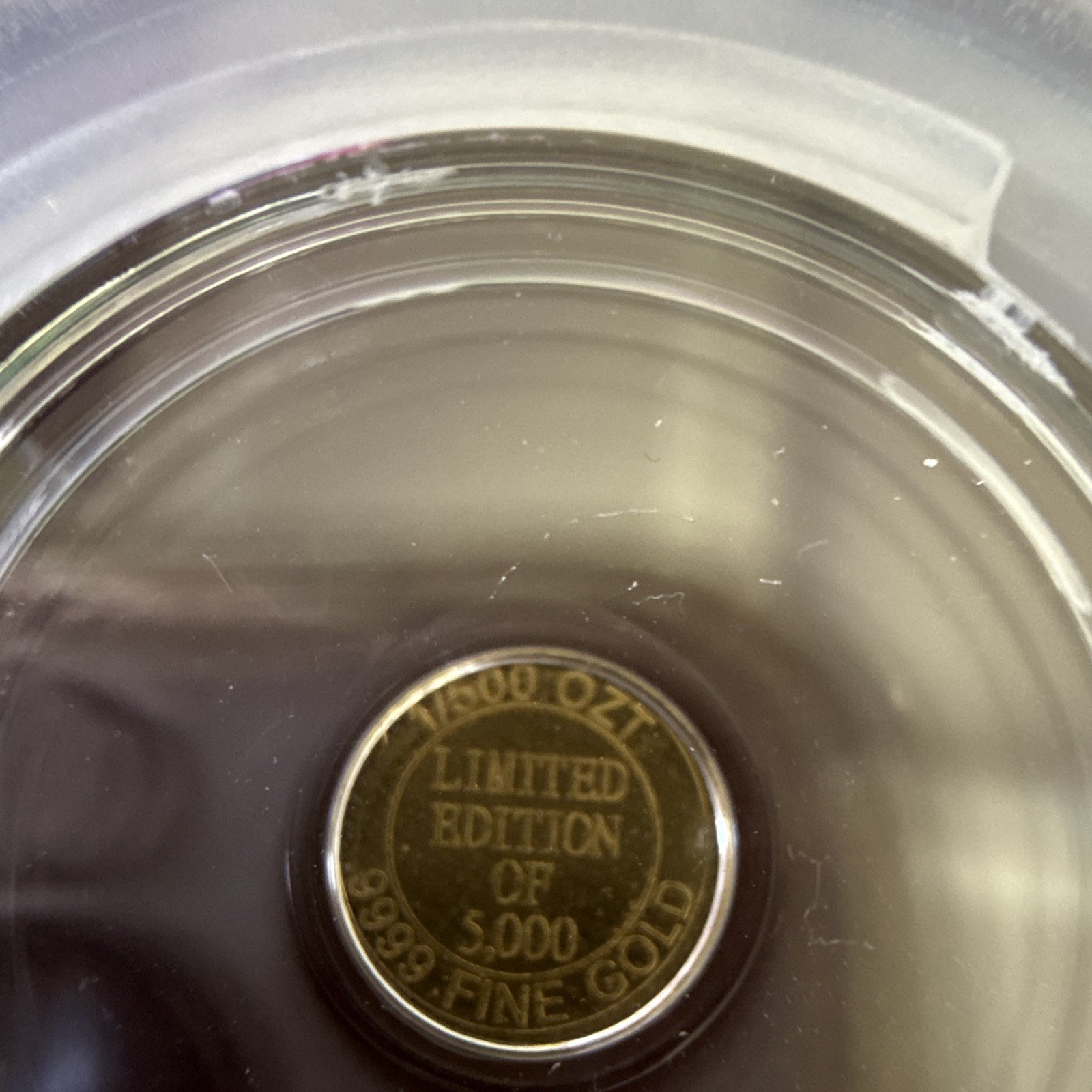 PCGS MS69 No Date Royal Flush 1/500 oz Gold Round .9999 Fine Gold