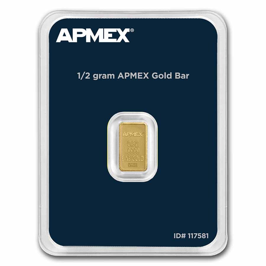1/2 gram Gold Bar – APMEX (In TEP)