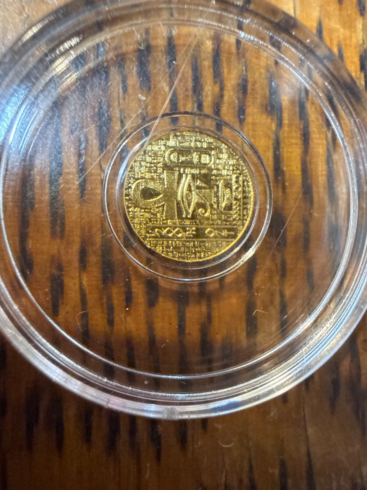 1/200 oz .9999 Pure Gold Egyptian Scarab Round 🪲 24K Fine Gold Bullion