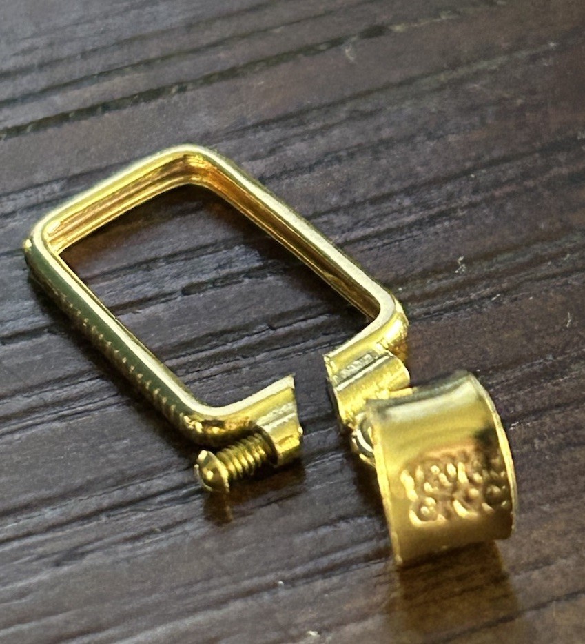 1gram PAMP Gold Bar Lady Fortuna Bezel -Mount 14k Rolled Gold – Bar not included