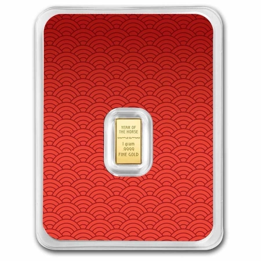 2026 1 Gram Gold Bar Lunar Series Year of the Horse