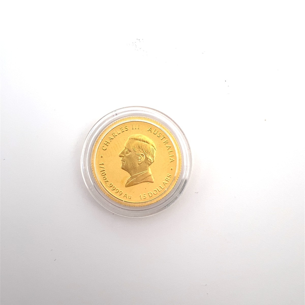 2025 Australia Year of the Snake Colorized $15 1/10oz .999 Fine Gold (C32040866)