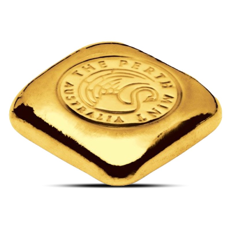 1 oz Perth Gold Cast Bar