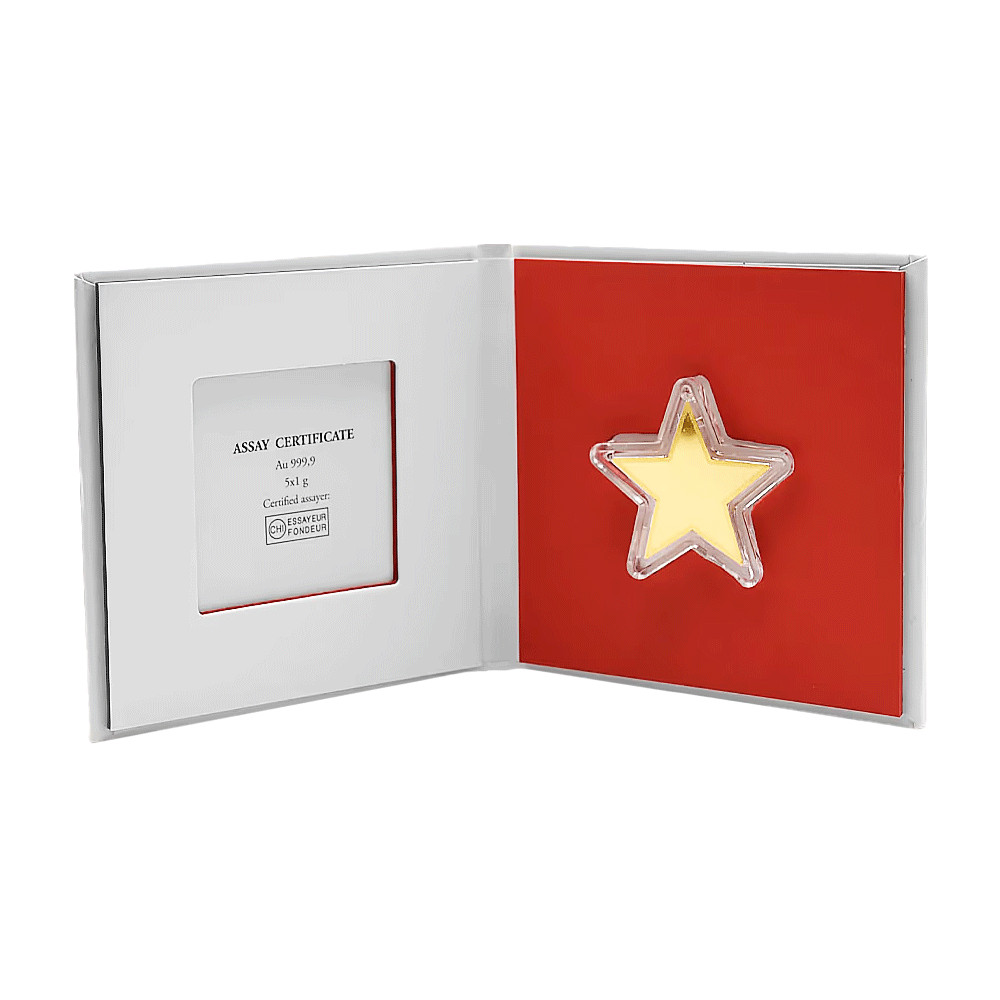 5-g Valcambi Combi Star Bar (5 x 1 g)