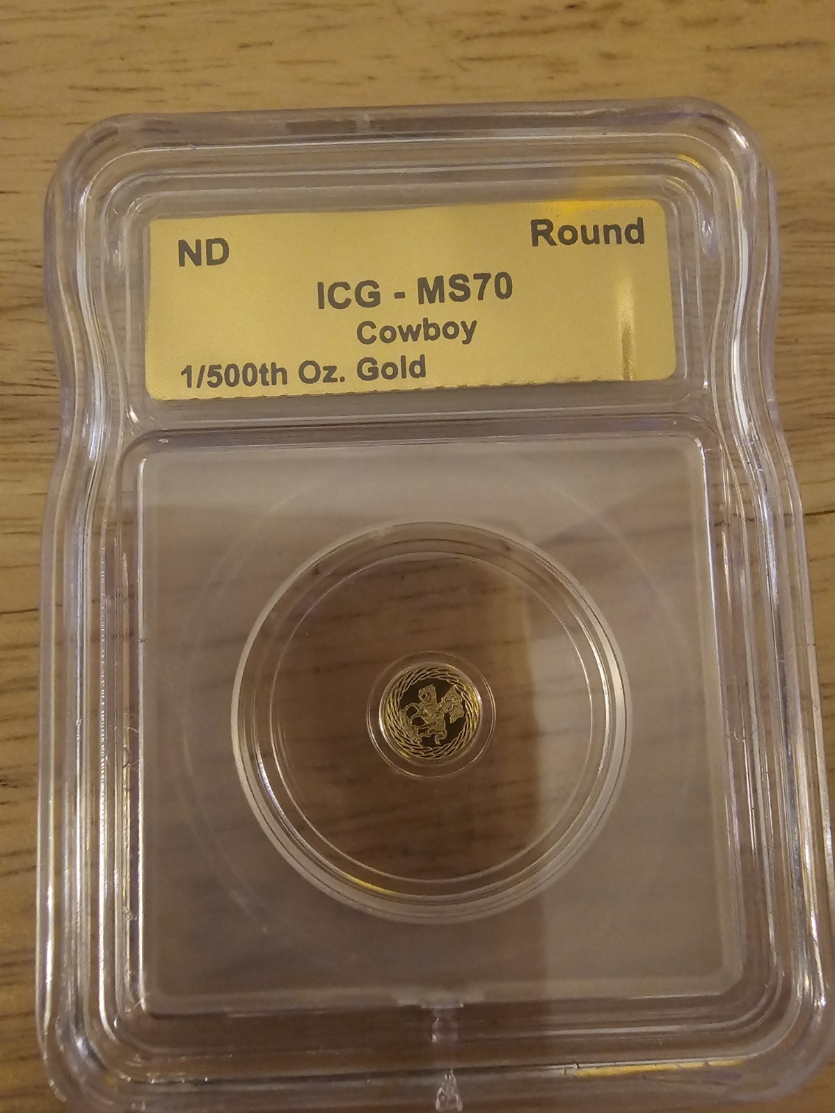 NGC PCGS ICG Slabbed Undated Gold Rounds Mixed Lot 3-1/200 oz & 8-1/500 oz