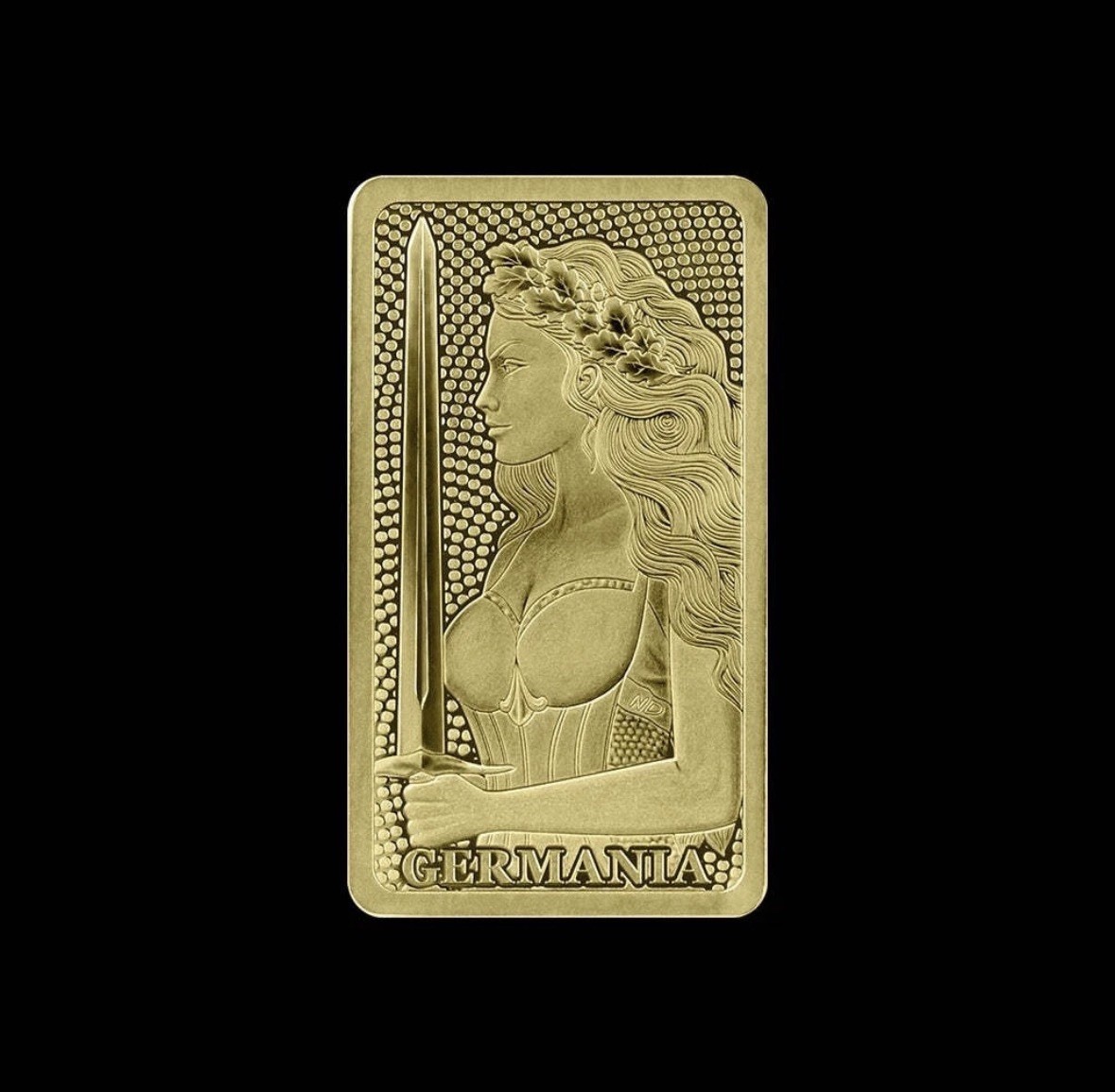 1/200 Oz Gold Bar 999.9 Fine Germania Mint Sealed Assay Mini Gold Bullion