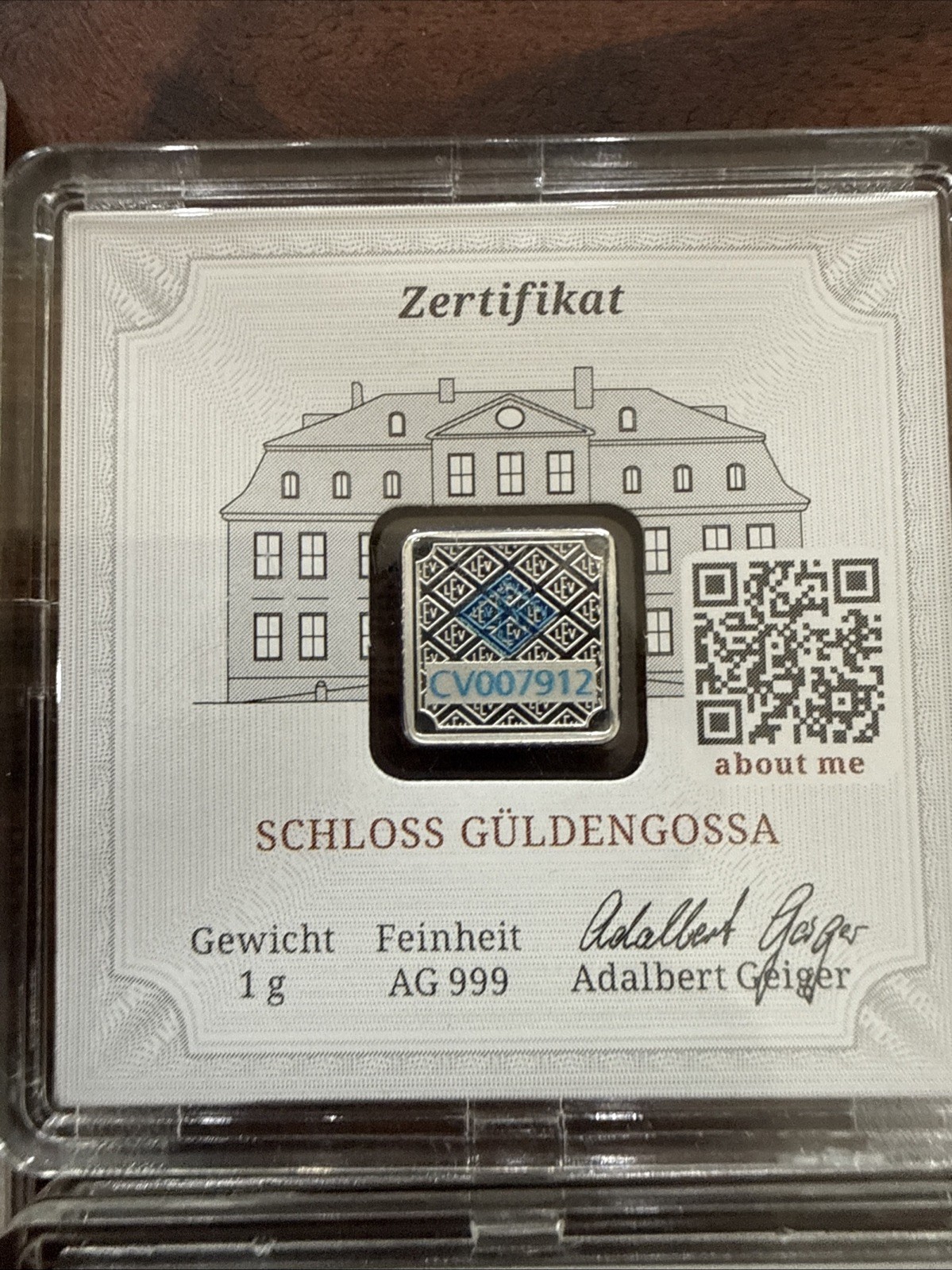Geiger Edelmetalle Lot 3x 1g Gold 2x 1g Silver In Assay 🔥🔥🔥 STUNNING